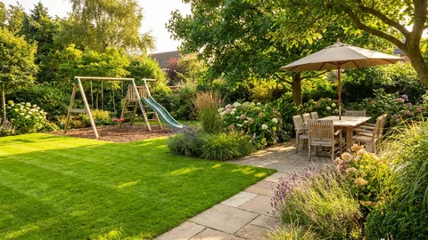 Family-friendly garden