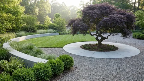 Minimalist garden