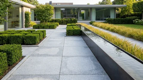 Modern garden